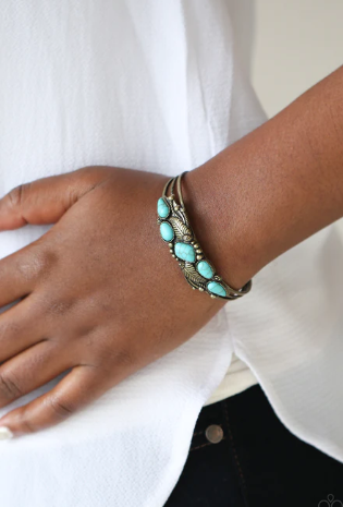 Cottage Living Brass Cuffs