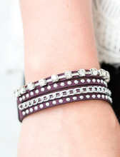 Load image into Gallery viewer, You Talkin To Me Purple Wrap
