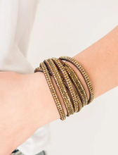 Load image into Gallery viewer, Rock Star Attitude Brass Double Wrap