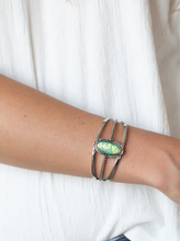 Load image into Gallery viewer, Stone Sahara Green Cuff