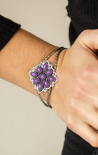 Load image into Gallery viewer, Happily Ever Applique Purple Cuff