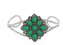 Load image into Gallery viewer, Happily Ever Applique Green Cuff