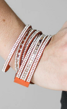 Load image into Gallery viewer, Rock Star Attitude Orange Double Wrap
