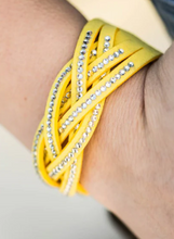 Load image into Gallery viewer, Don't Eat The Glitter Yellow Wrap