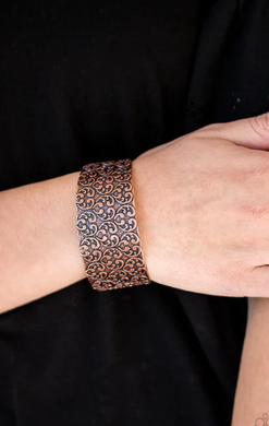 Eat Your Heart Out Copper cuff