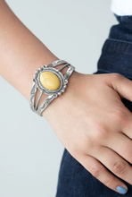 Load image into Gallery viewer, Very Terra-torial Yellow Cuff