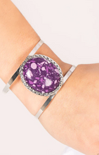 Load image into Gallery viewer, Tantalizingly Terrazzo Purple Cuff