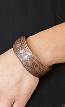 Load image into Gallery viewer, Gorgeously Gypsy Copper cuff