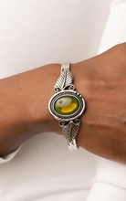 Load image into Gallery viewer, Serendipitous Sojourn Green Cuff