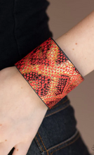 Load image into Gallery viewer, Serpent Shimmer Red Wrap