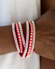 Load image into Gallery viewer, I Bold You So Pink Double Wrap