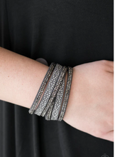 Load image into Gallery viewer, Attitude is Everything Silver Double Wrap