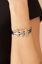 Load image into Gallery viewer, Tribal Triad Orange Cuff
