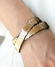 Load image into Gallery viewer, Under The Sequins Brown Double Wrap