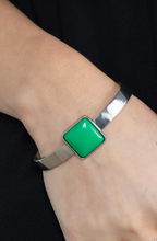 Load image into Gallery viewer, Prismatically Poppin Green Cuff