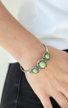 Load image into Gallery viewer, Stone Sage Green Cuff