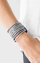 Load image into Gallery viewer, Rhinestone Rumble Blue Wrap