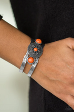 Load image into Gallery viewer, Here Comes The Sundial Orange Cuff