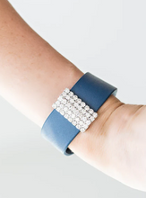 Load image into Gallery viewer, Walk The Catwalk Blue Wrap