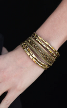 Load image into Gallery viewer, Less Bitter More Glitter Brass Wrap