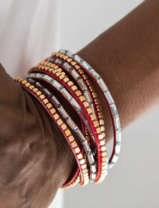 This Time With Attitude Red Double Wrap