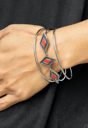 Desert Diamondback Red Cuff