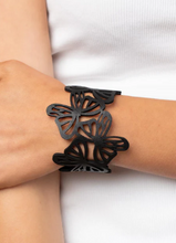 Load image into Gallery viewer, Butterfly Breeze Black Wrap