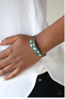 Cottage Living Blue Cuff