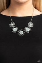 Load image into Gallery viewer, Mandala Mosaic Blue Necklace
