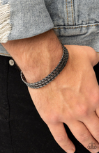 Load image into Gallery viewer, Line of Scrimmage Black Cuff