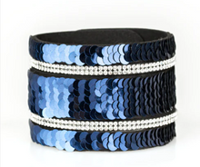 Load image into Gallery viewer, Mermaid Service Blue Wrap