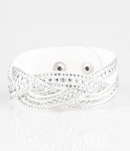 Load image into Gallery viewer, Bring On the Bling White Wrap