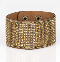 Load image into Gallery viewer, Glitter Gossip Brass Wrap