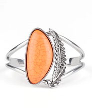 Load image into Gallery viewer, Out in the Wild Orange Cuff