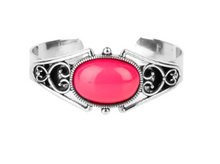Load image into Gallery viewer, Springtime Trendsetter Pink Cuff