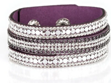 Load image into Gallery viewer, Fashion Fanatic Purple Wrap