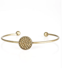 Load image into Gallery viewer, Modern Day Diva Brass Cuff