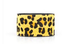 Load image into Gallery viewer, Cheetah Cabana Yellow Wrap