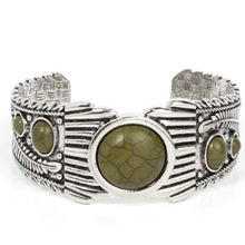 Load image into Gallery viewer, Mesquite Mesa Green Cuff