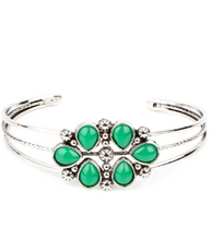 Load image into Gallery viewer, Taj Mahal Meadow Green Cuff