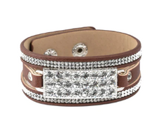 Load image into Gallery viewer, Shockingly Sparkly Brown Wrap