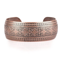 Load image into Gallery viewer, Gorgeously Gypsy Copper cuff