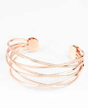Load image into Gallery viewer, Down to the Wire Copper cuff