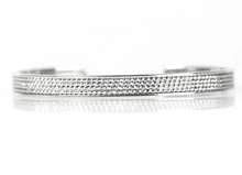 Load image into Gallery viewer, Majestically Metro Silver Cuff