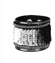 Load image into Gallery viewer, Heads or Mermaid Tails Black Wrap