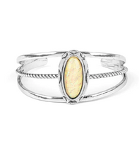 Load image into Gallery viewer, Stone Sahara Yellow Cuff