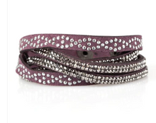 Load image into Gallery viewer, Attitude Is Everything Purple Double Wraps