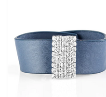 Load image into Gallery viewer, Walk The Catwalk Blue Wrap