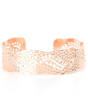 Load image into Gallery viewer, Savannah Oasis Rose Gold Cuff