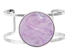 Load image into Gallery viewer, Colorful Cosmos Purple Cuff